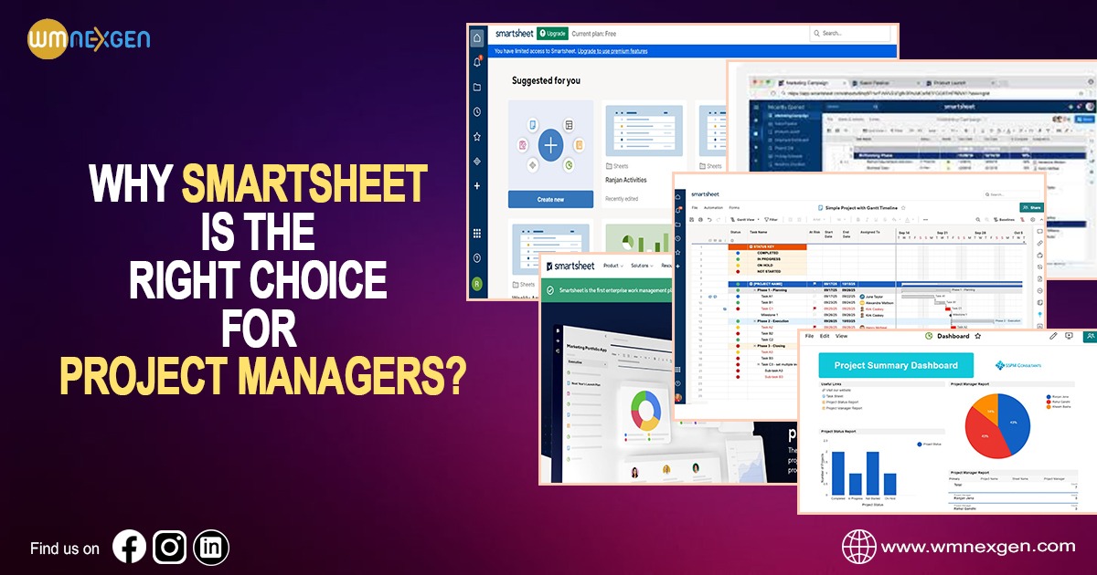 Why Smartsheet is the first choice of Project Managers?